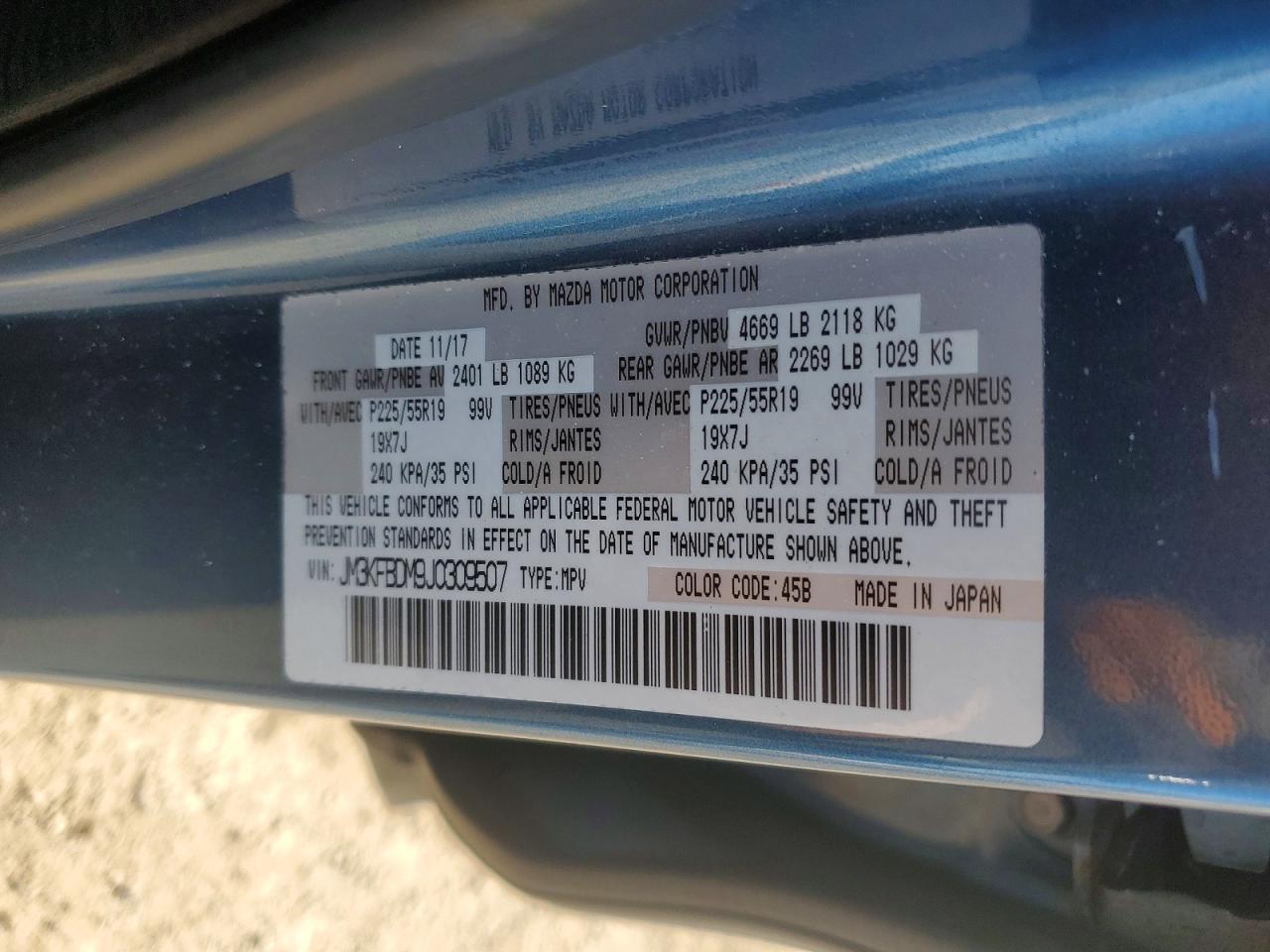2018 MAZDA CX-5