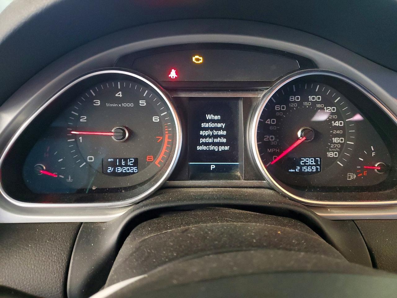2013 AUDI Q7