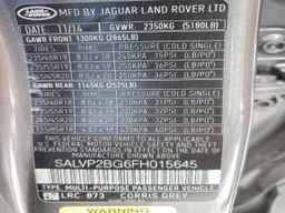 2015 LAND ROVER RANGE ROVER EVOQUE
