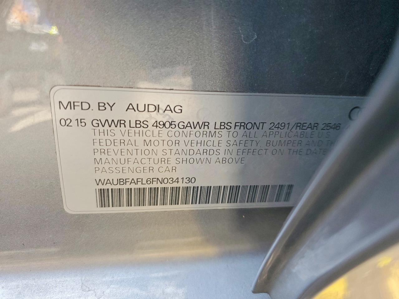 2015 AUDI A4