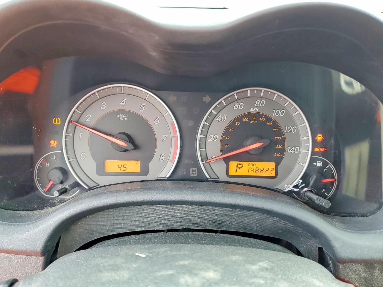 2010 TOYOTA COROLLA