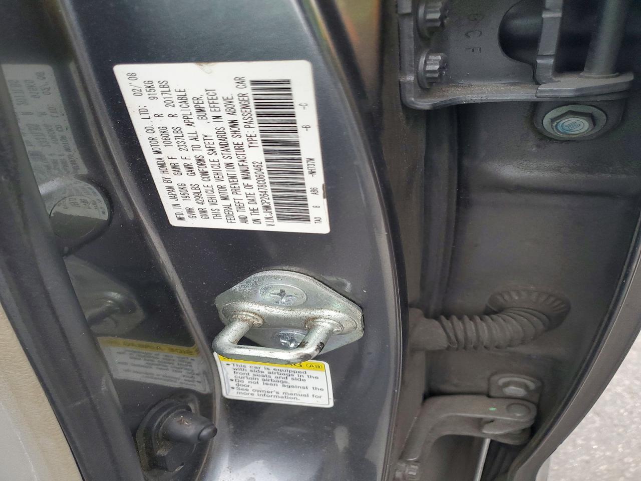 2008 HONDA ACCORD