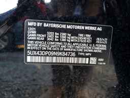 2022 BMW X3