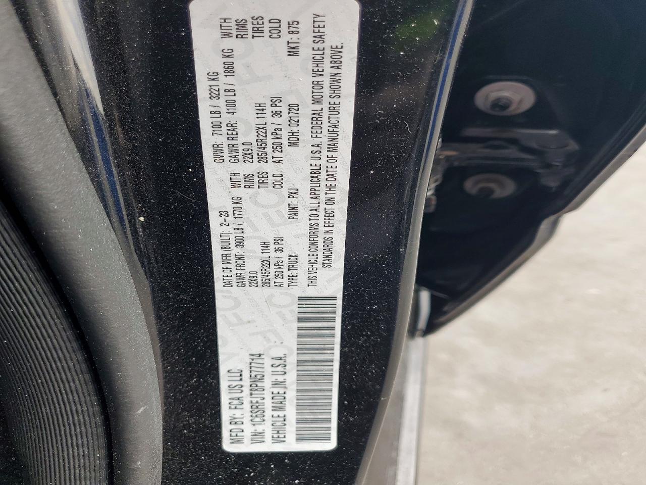 2023 RAM 1500