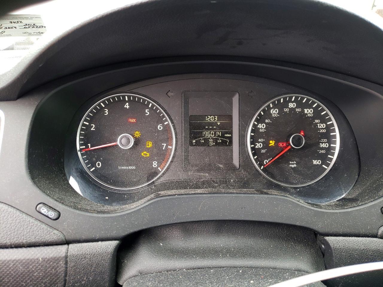 2012 VOLKSWAGEN JETTA