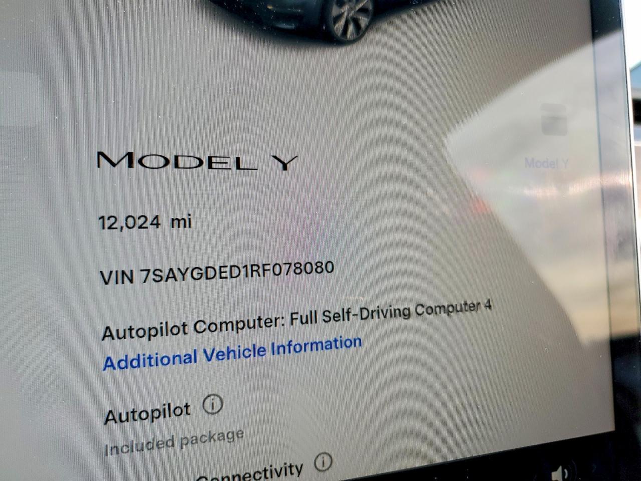 2024 TESLA MODEL Y