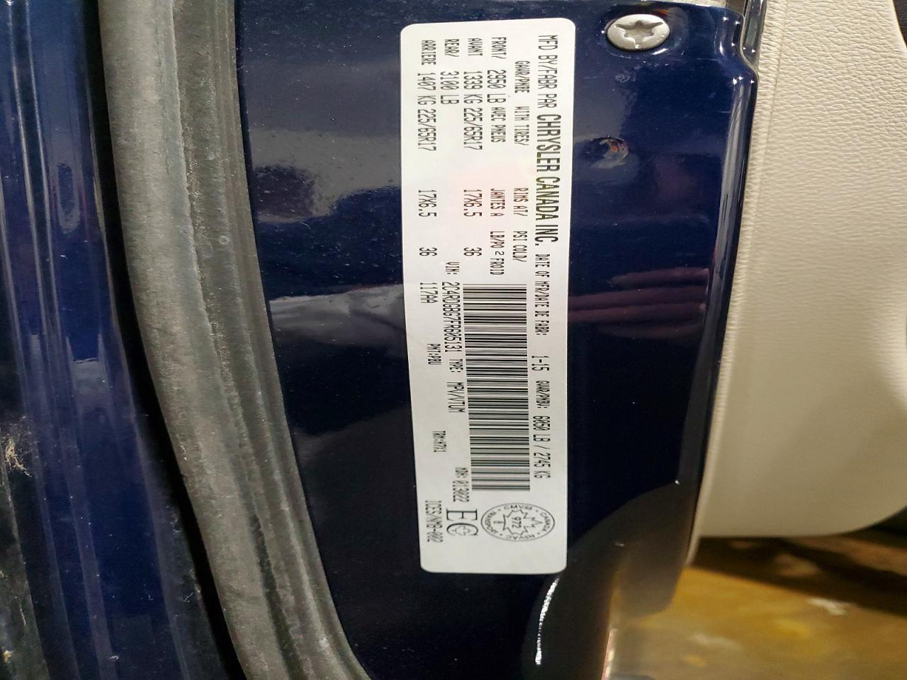 2015 DODGE GRAND CARAVAN