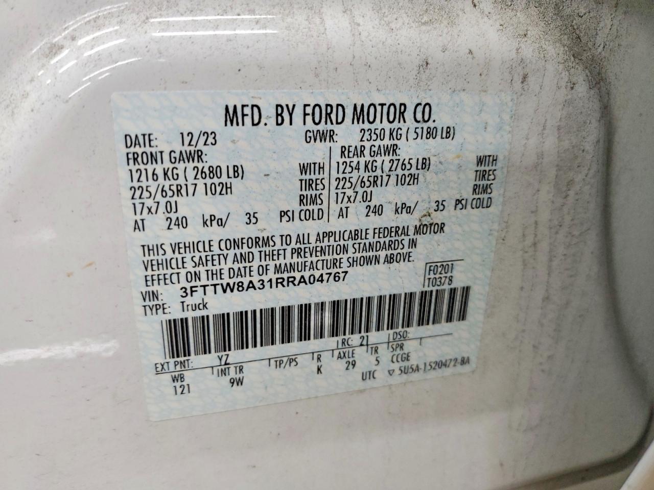 2024 FORD Maverick