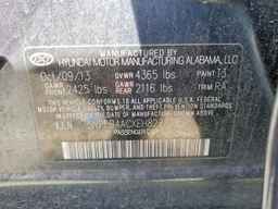 2014 HYUNDAI SONATA