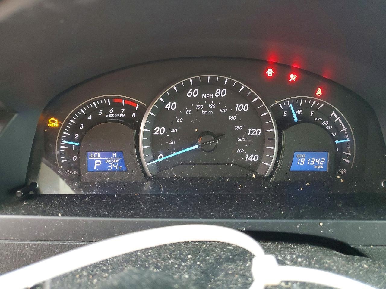 2012 TOYOTA CAMRY