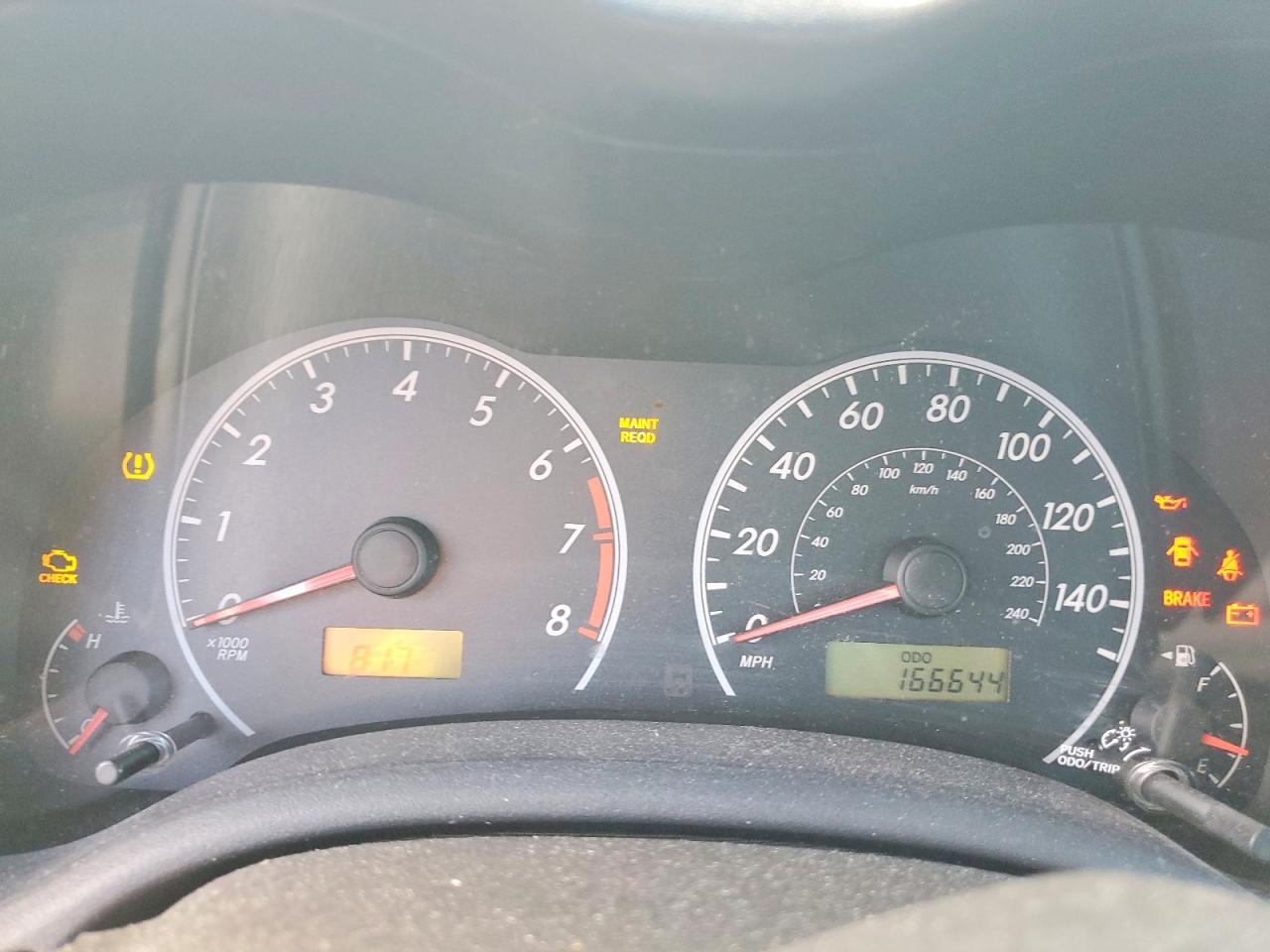 2009 TOYOTA COROLLA