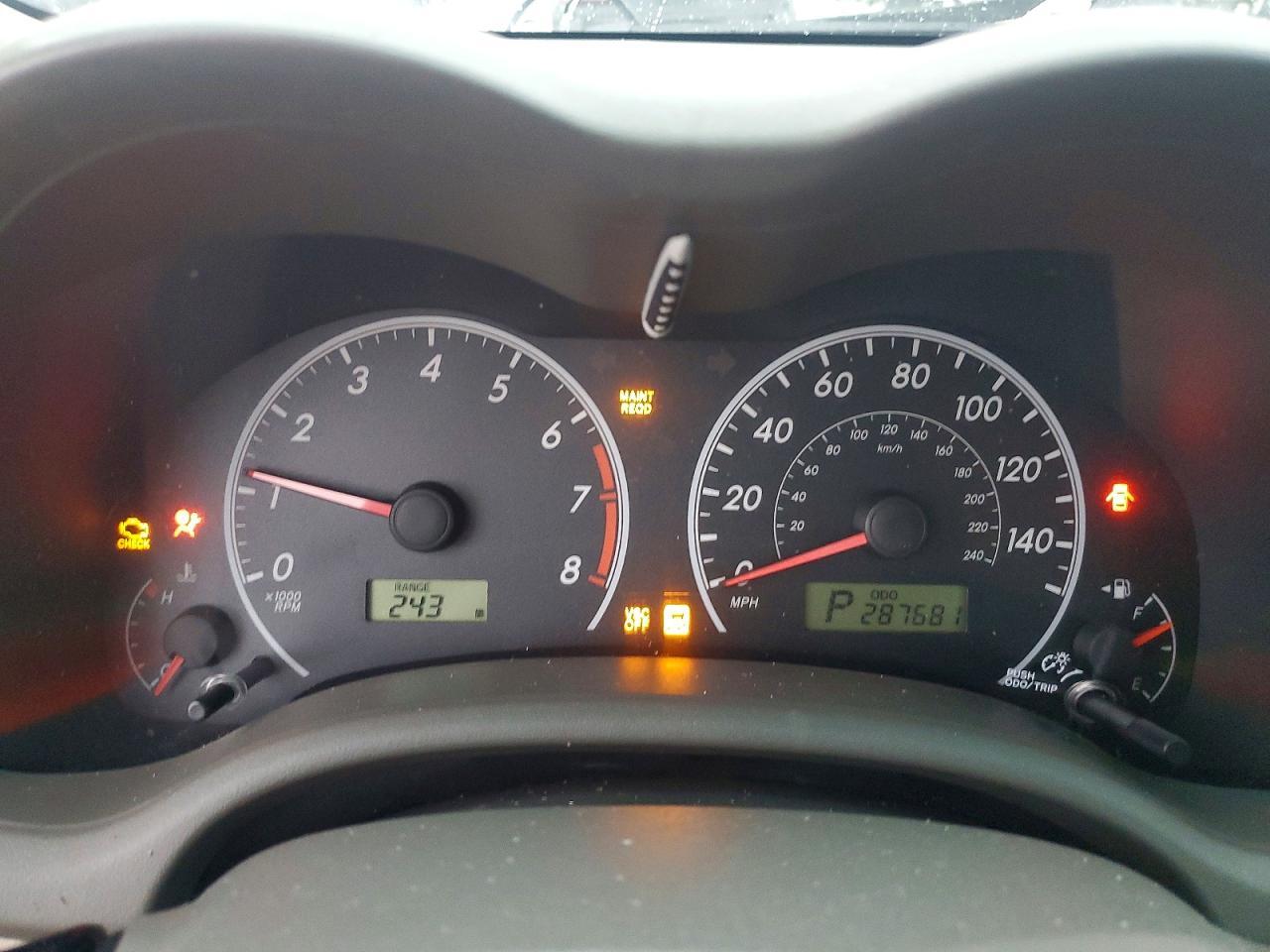 2010 TOYOTA COROLLA
