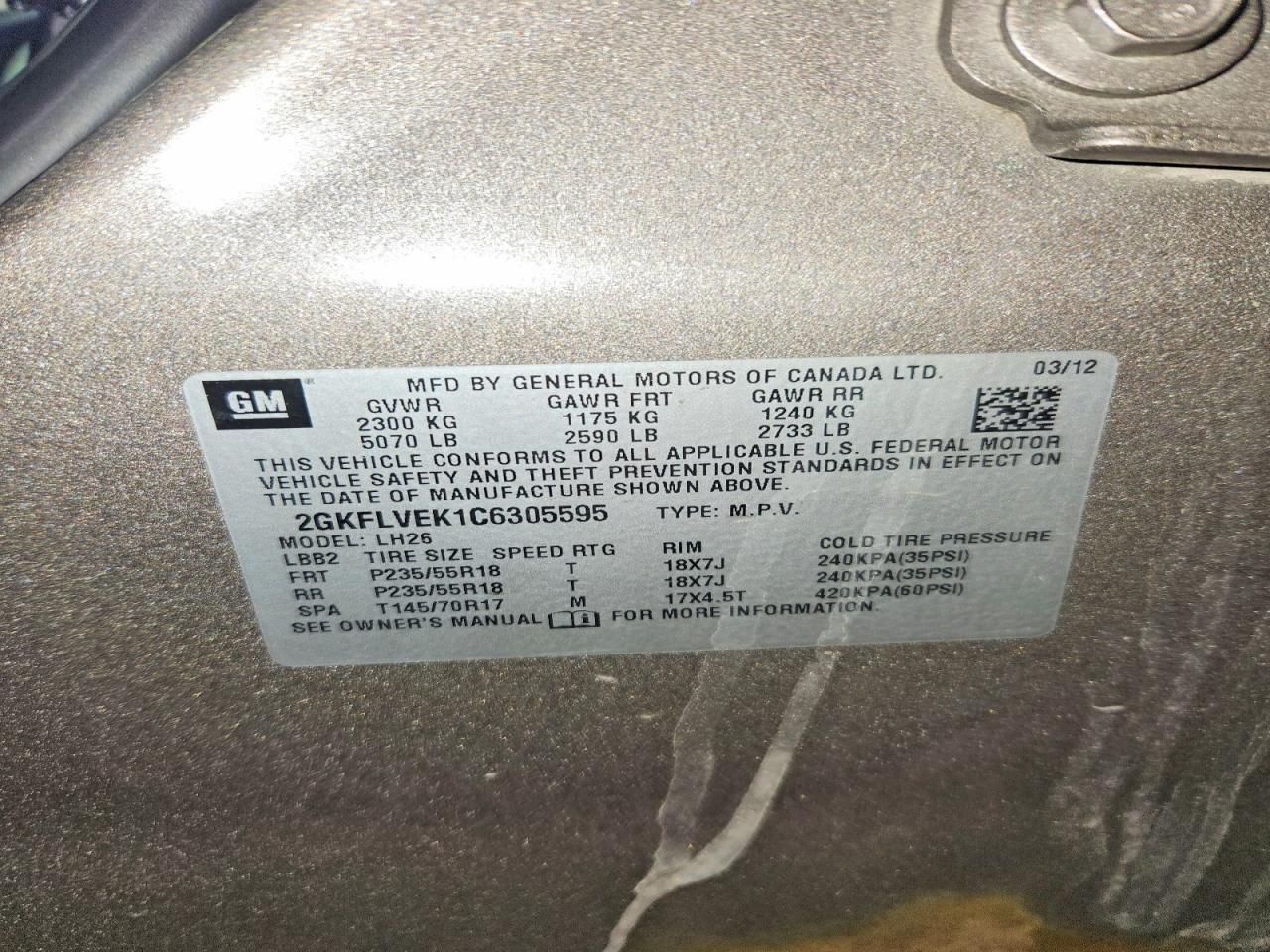 2012 GMC Terrain