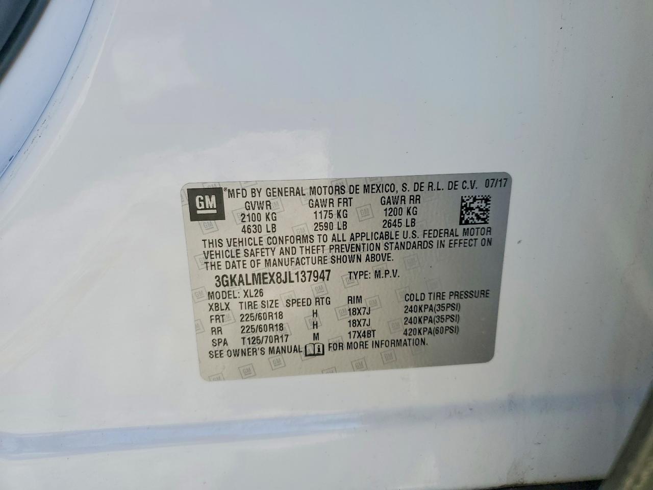 2018 GMC Terrain