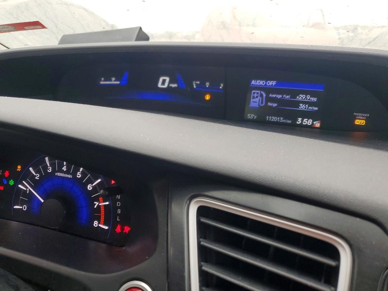2015 HONDA CIVIC