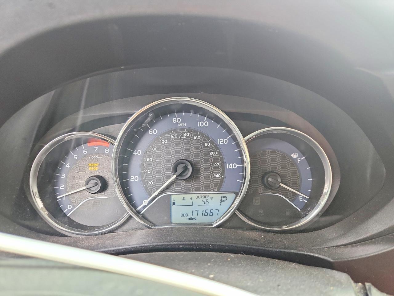 2014 TOYOTA COROLLA