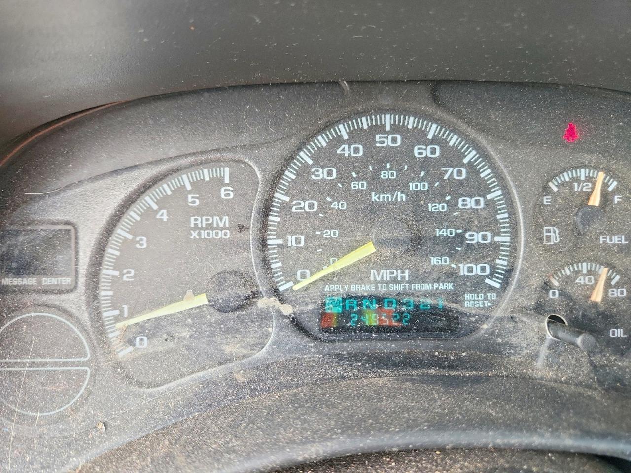 2001 CHEVROLET SILVERADO 1500
