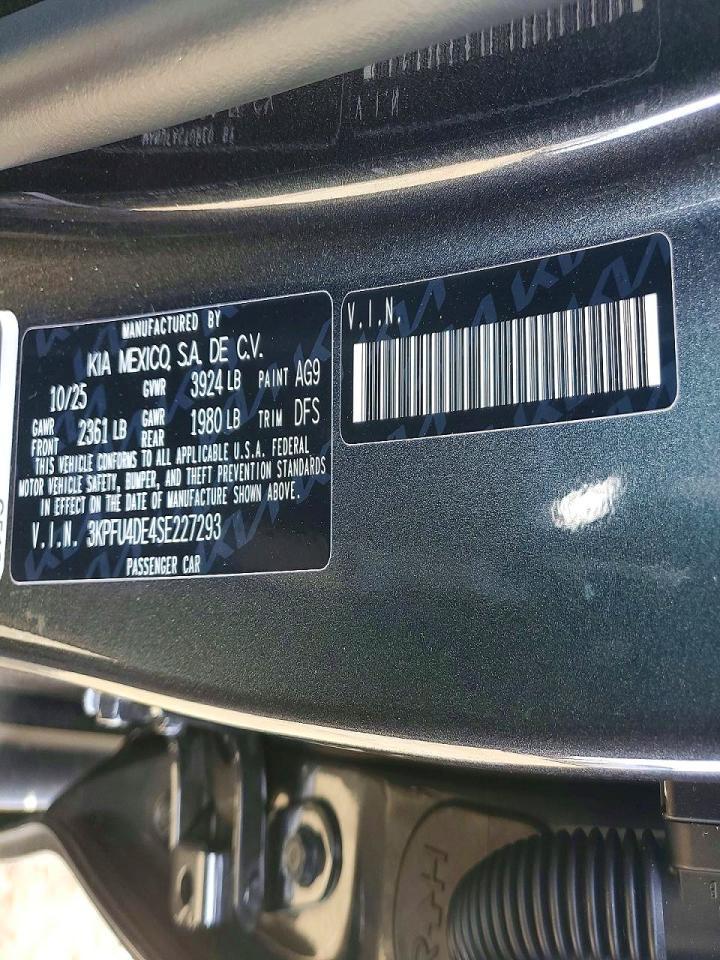 2025 KIA K4