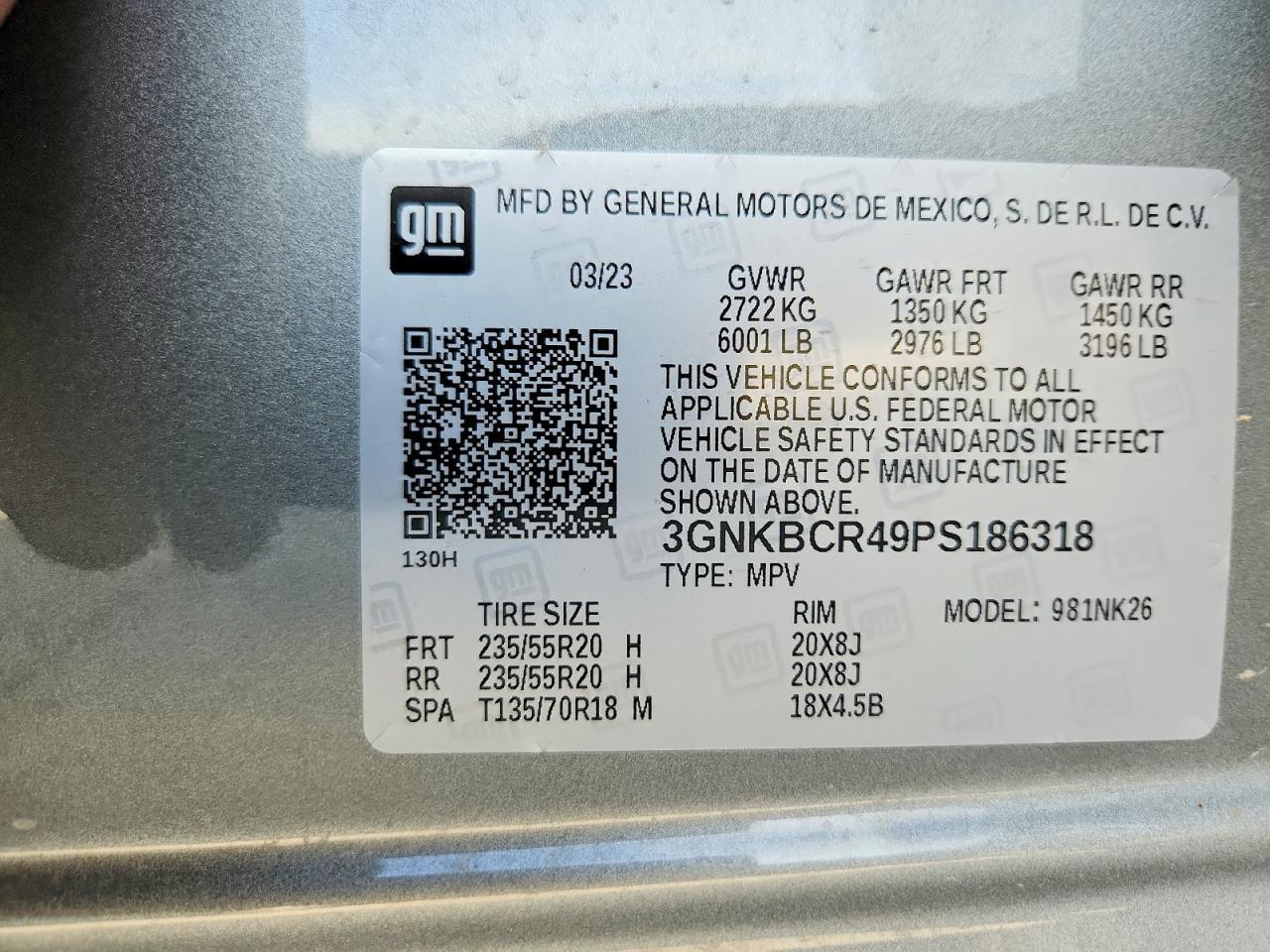 2023 CHEVROLET BLAZER