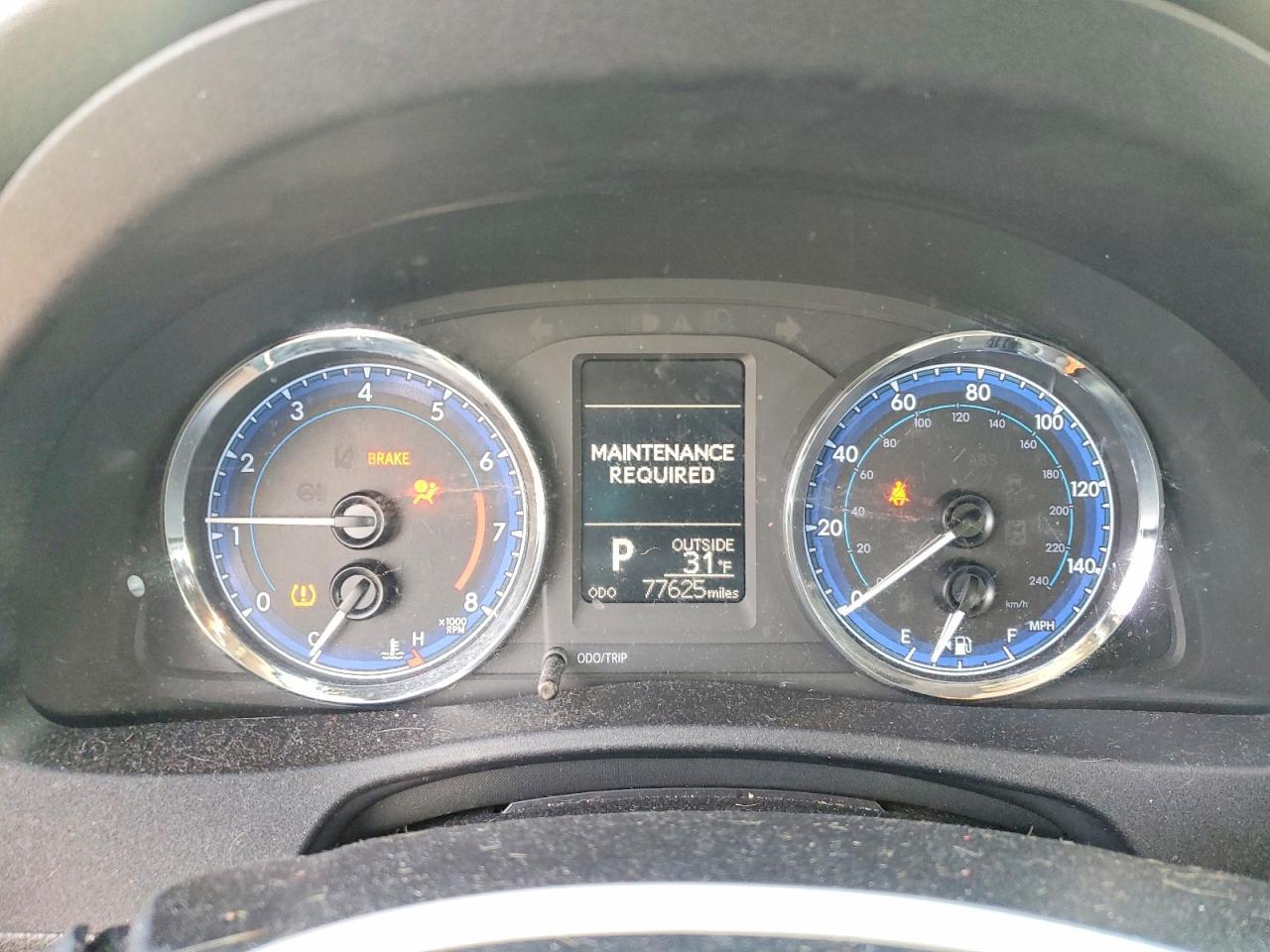 2017 TOYOTA COROLLA