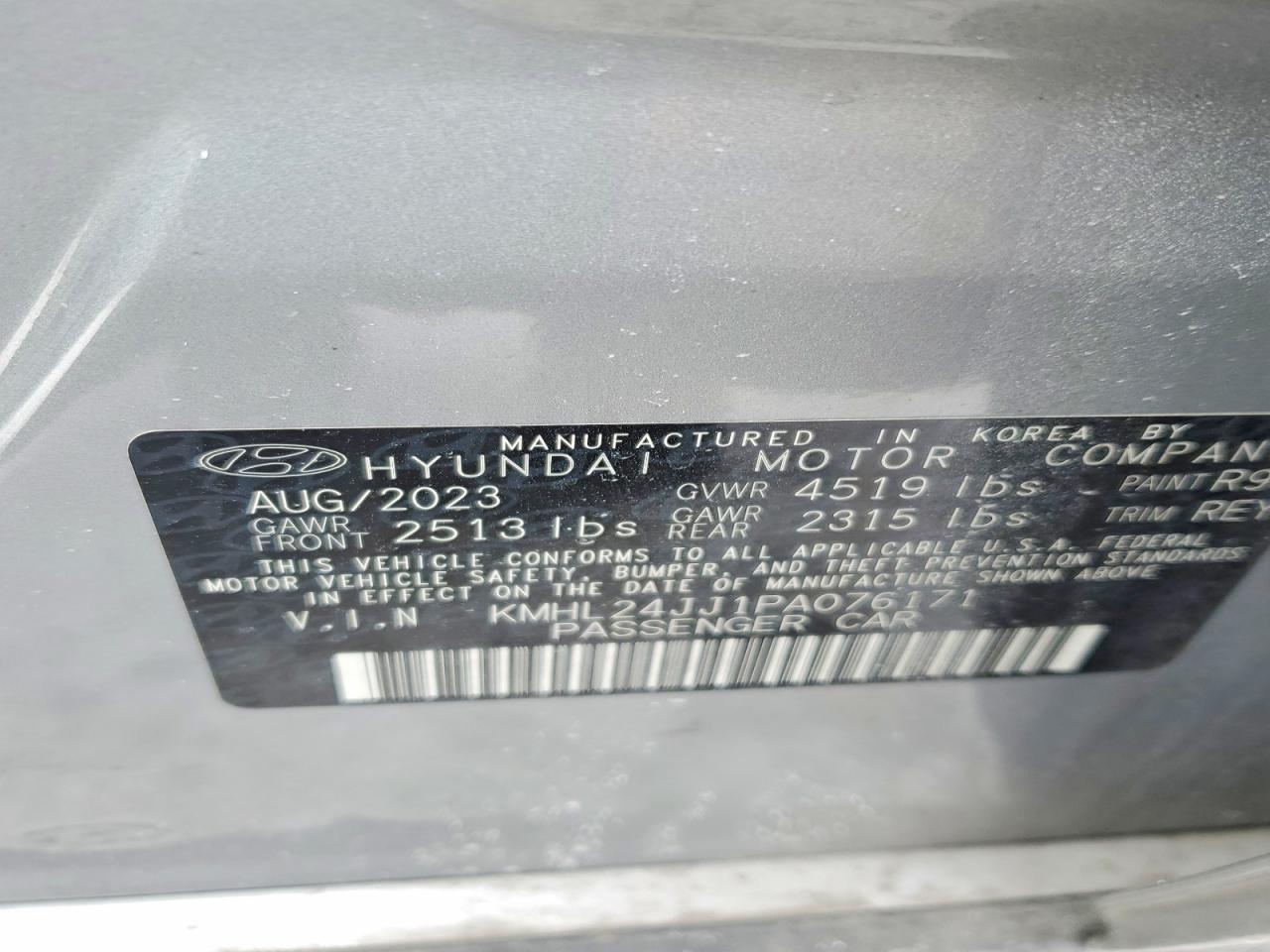 2023 HYUNDAI SONATA