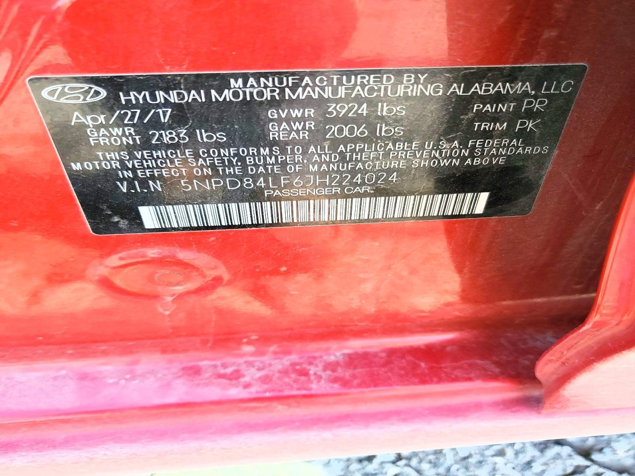 2018 HYUNDAI ELANTRA
