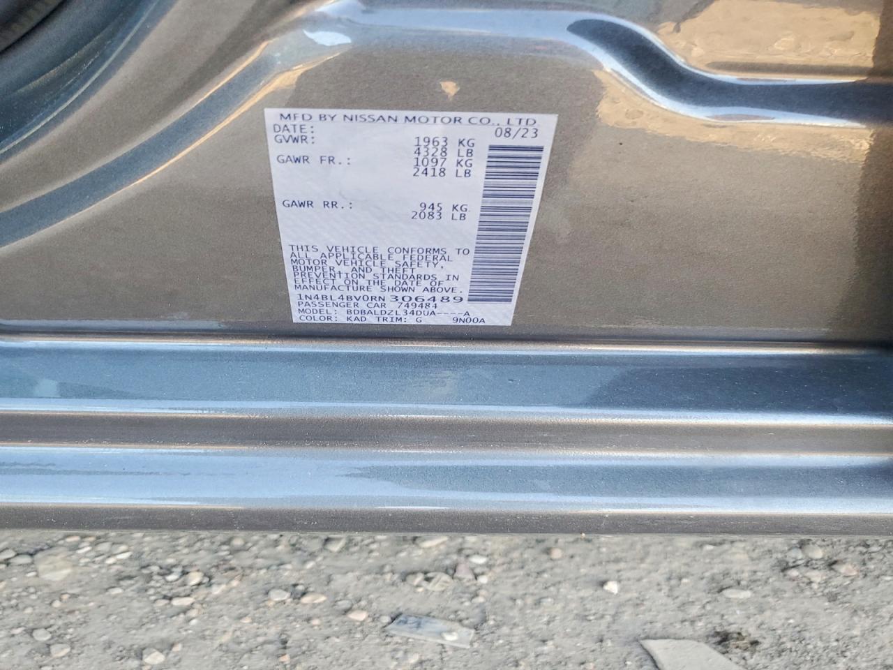 2024 NISSAN ALTIMA
