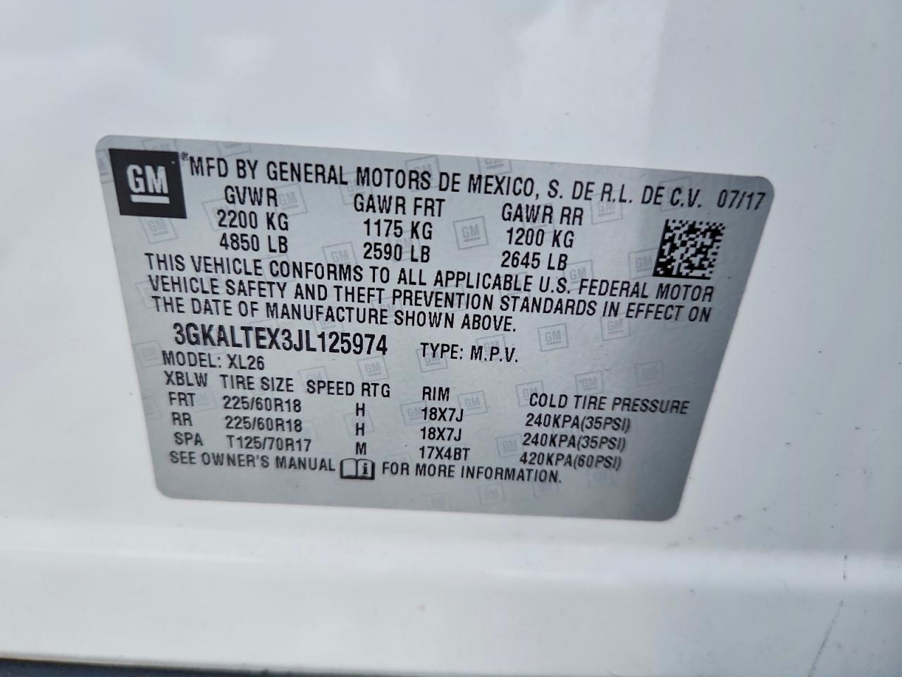 2018 GMC Terrain