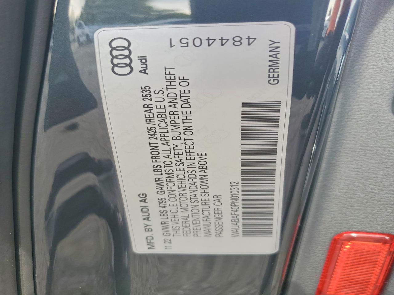 2023 AUDI A4