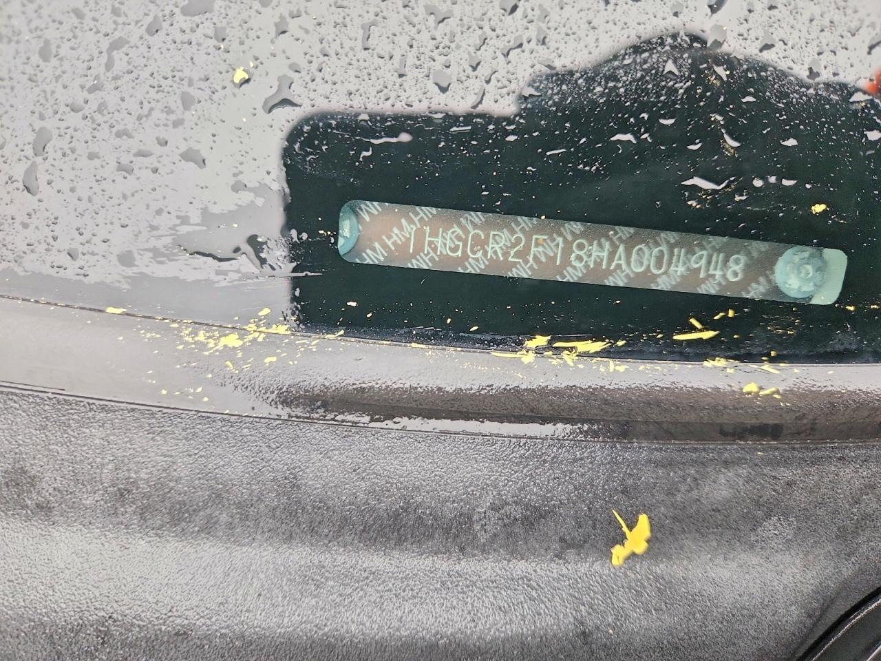 2017 HONDA ACCORD