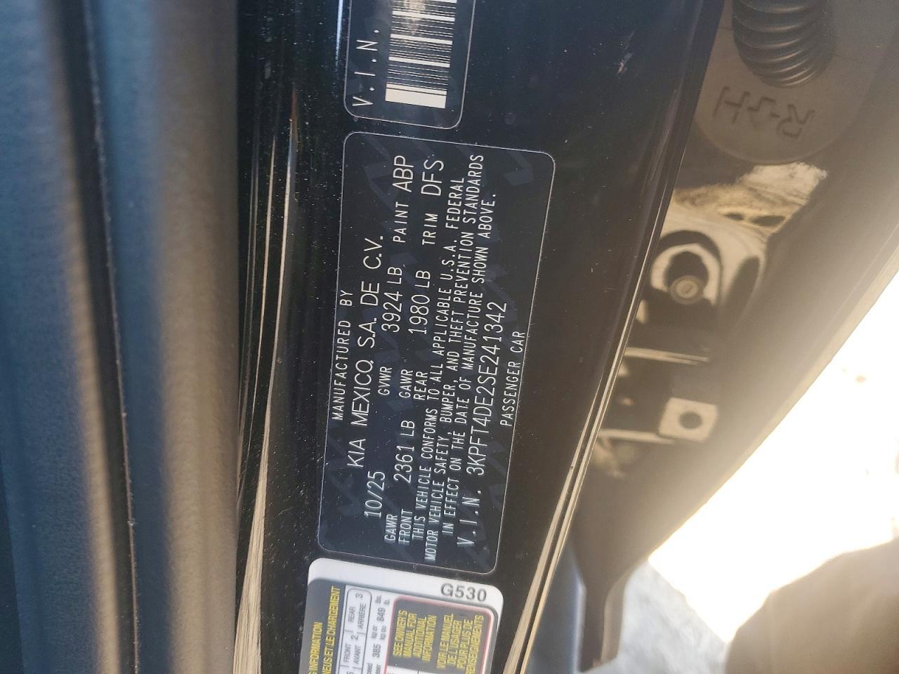 2025 KIA K4