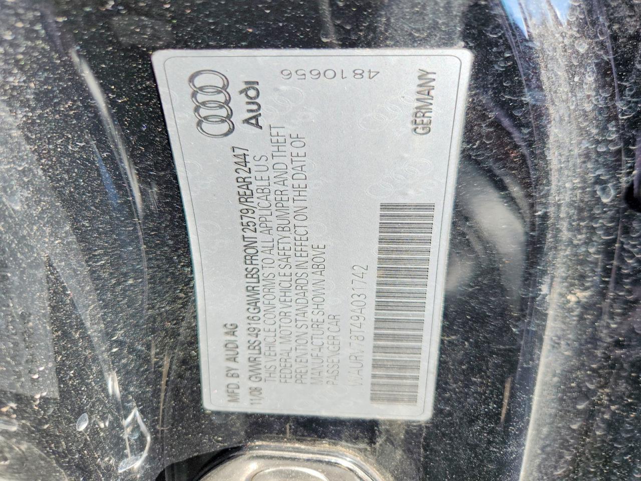 2009 AUDI S5