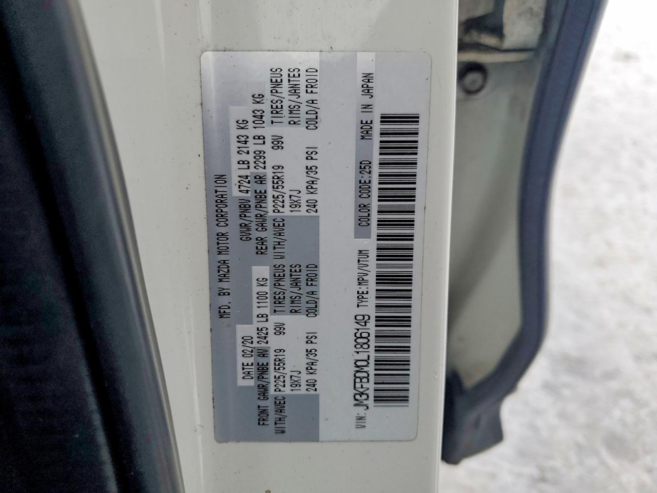 2020 MAZDA CX-5