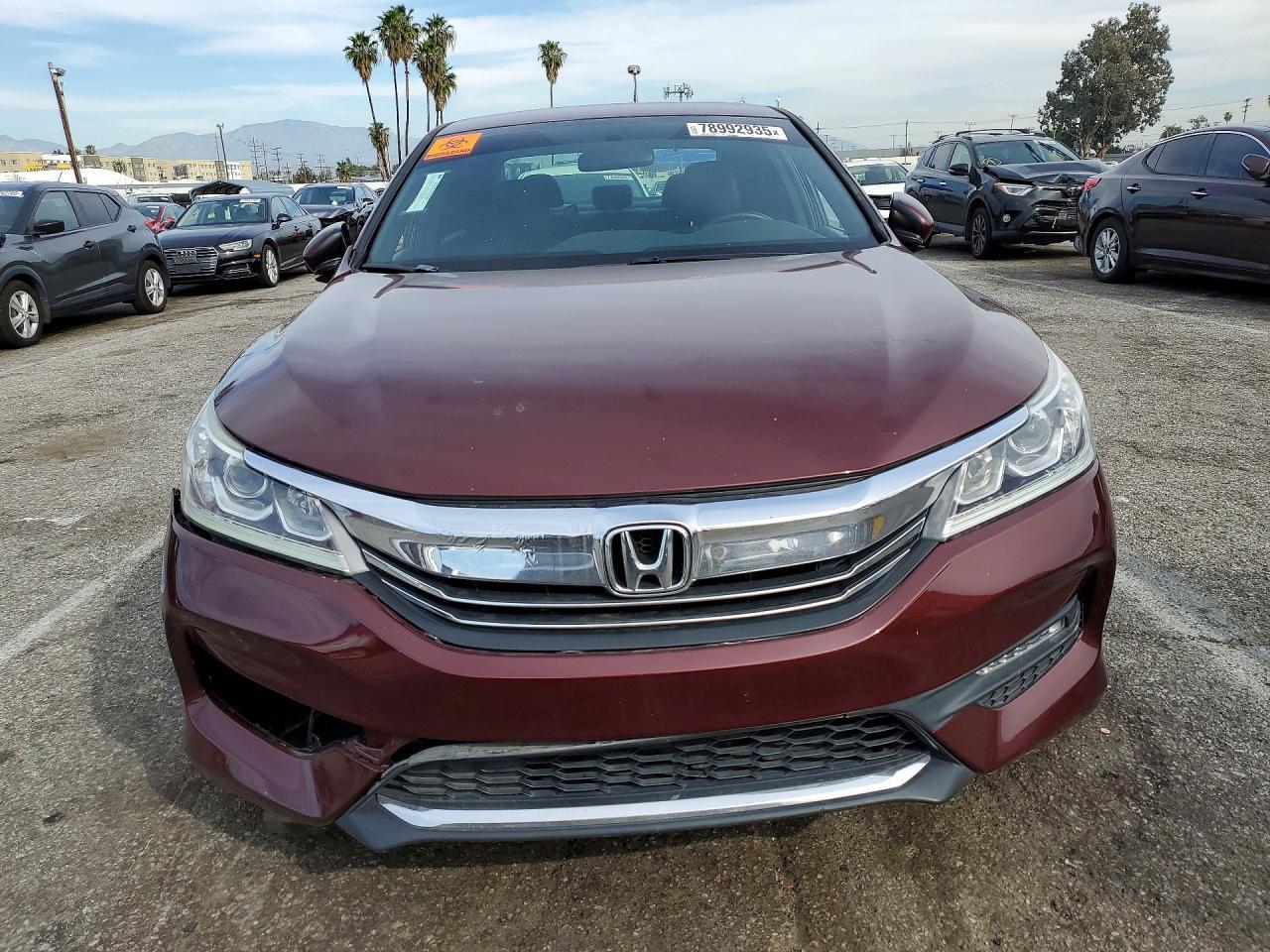 2016 HONDA ACCORD