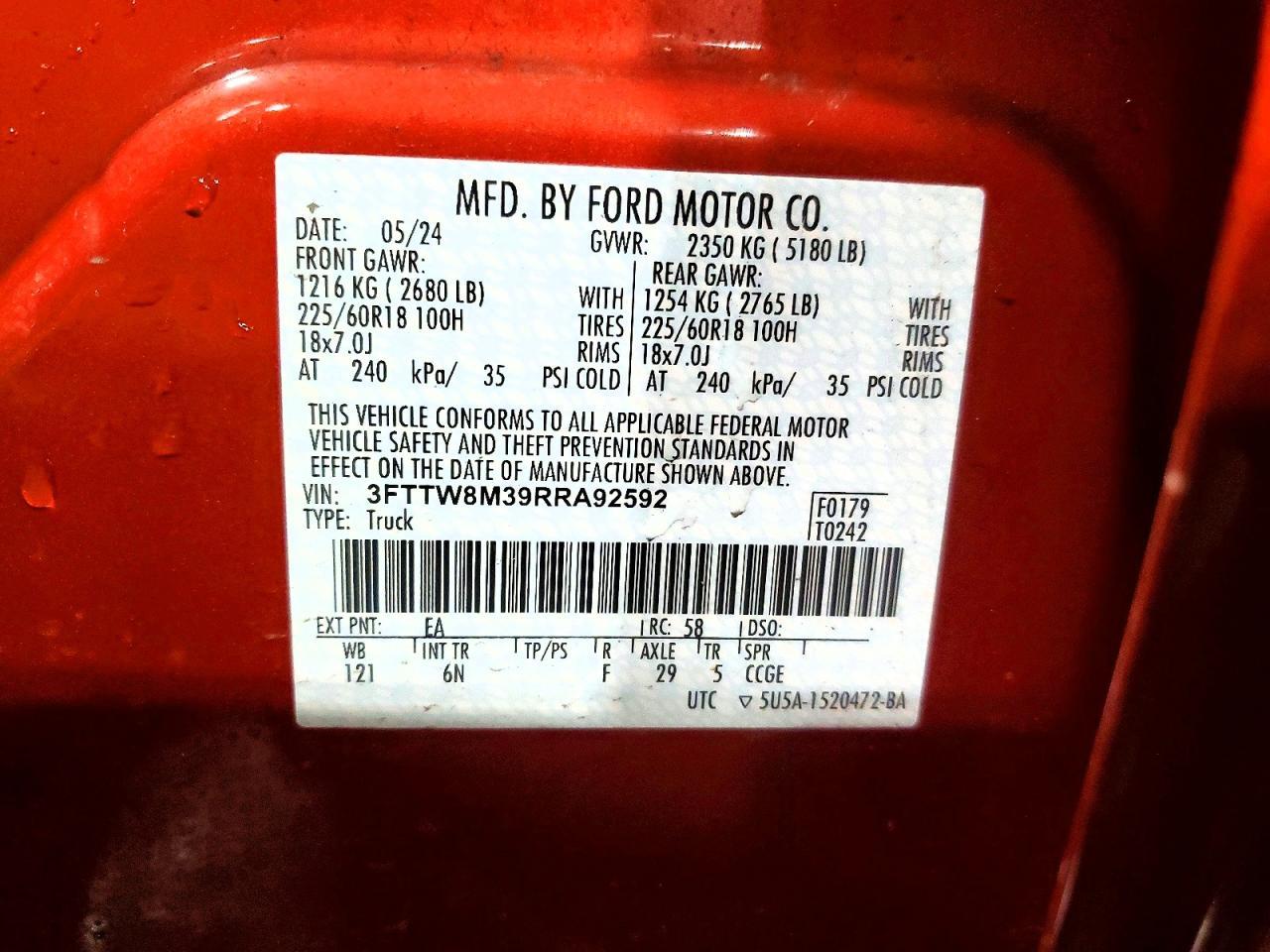 2024 FORD Maverick