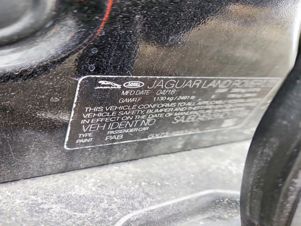 2017 JAGUAR XF