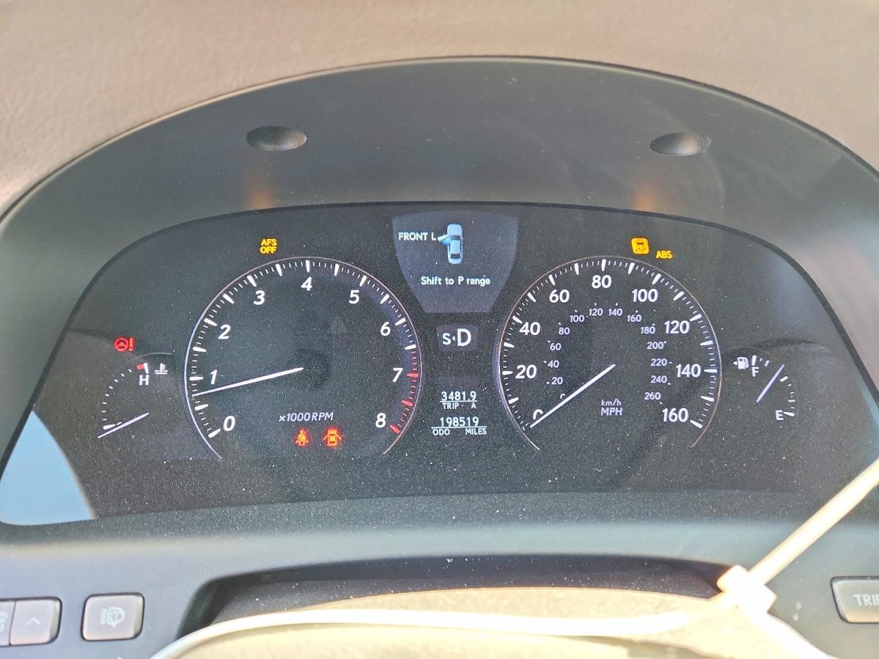 2009 LEXUS LS 460