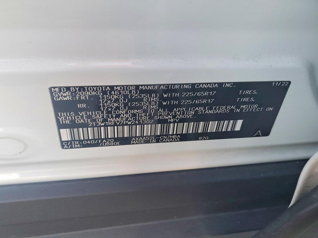 2023 TOYOTA RAV4