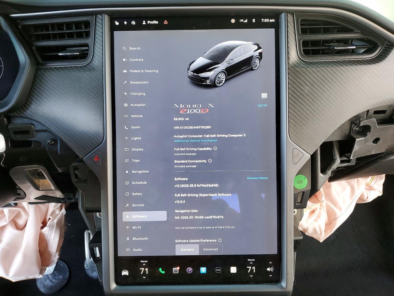 2019 TESLA MODEL X