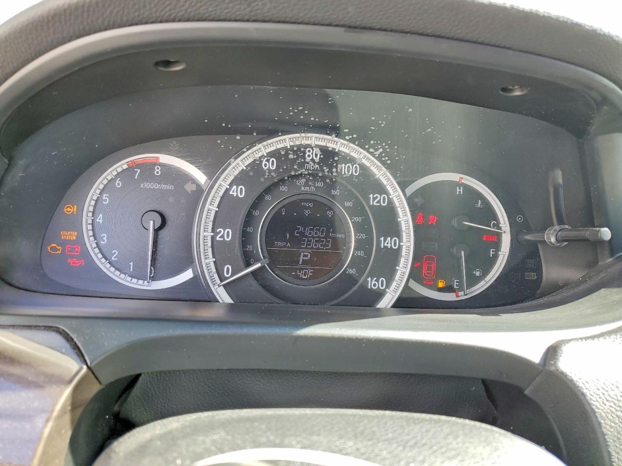 2016 HONDA ACCORD