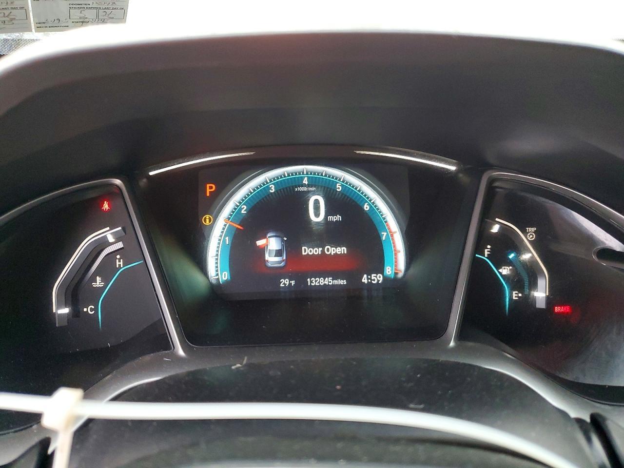 2016 HONDA CIVIC