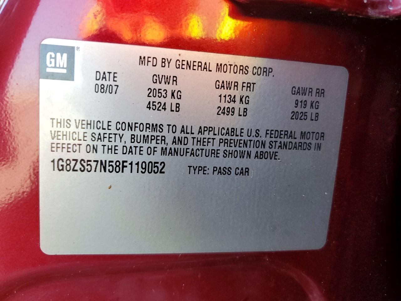 2008 SATURN Aura