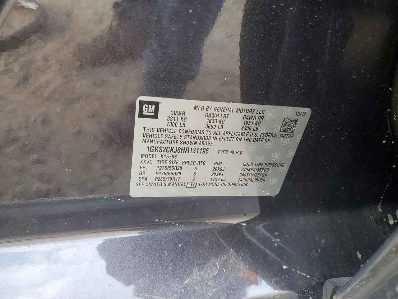 2017 GMC Yukon