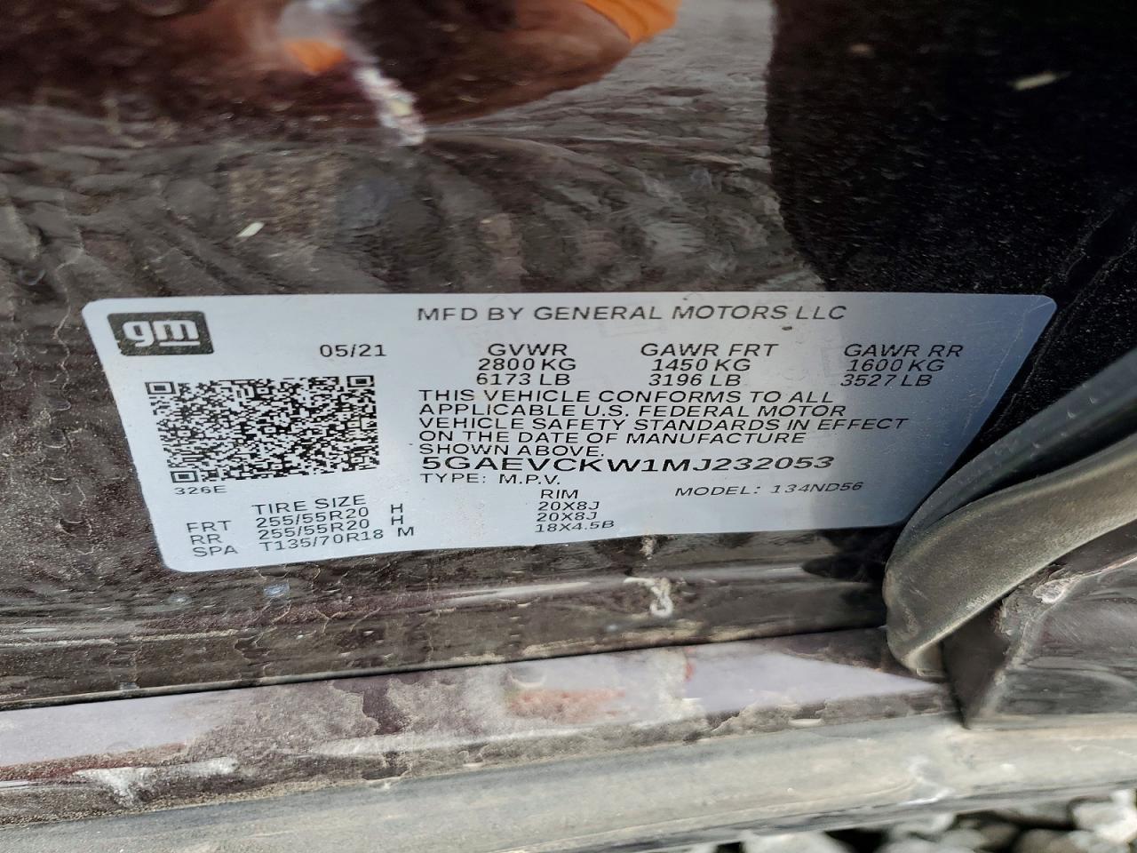 2021 BUICK ENCLAVE AVENIR