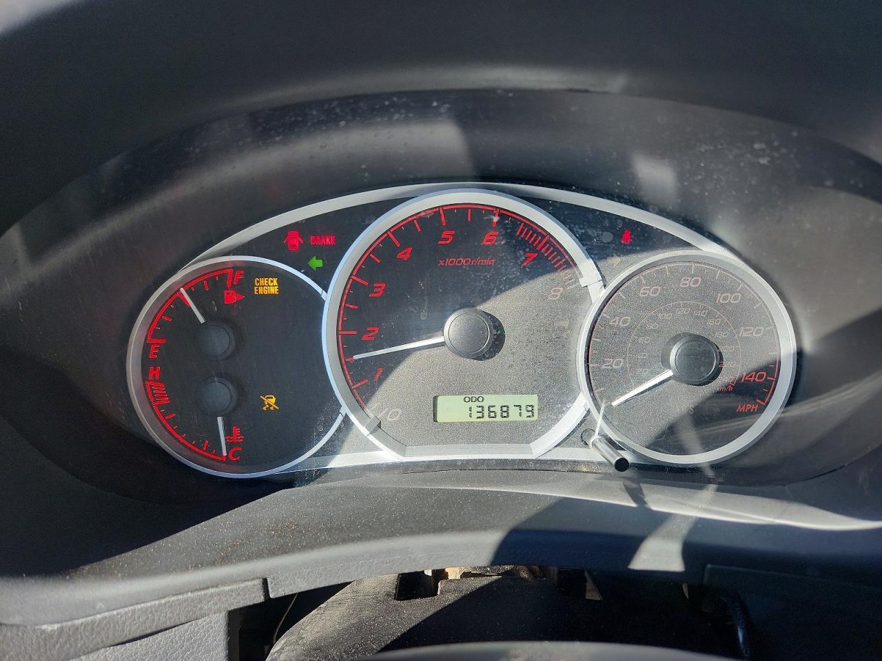 2008 SUBARU IMPREZA