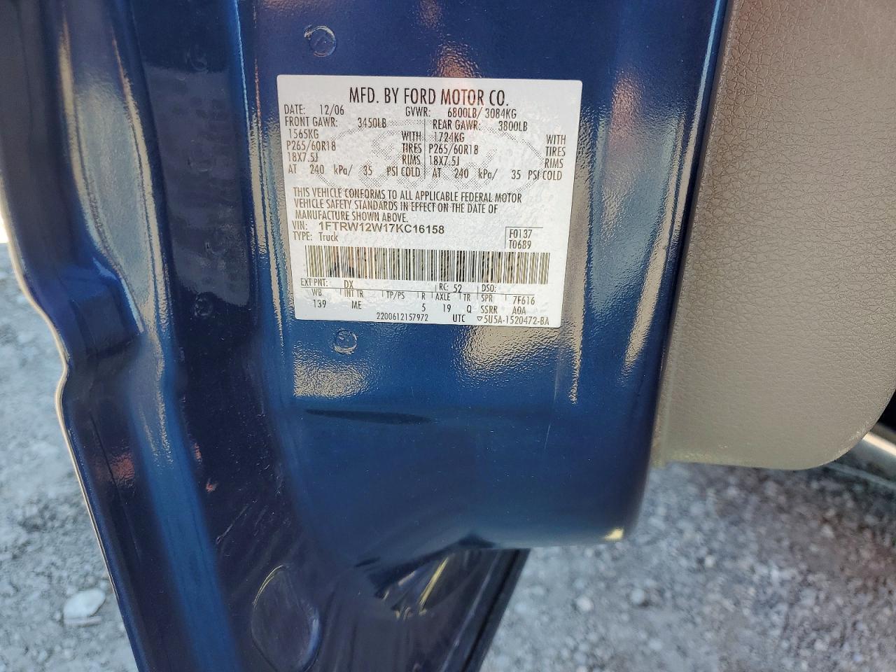2007 FORD F-150