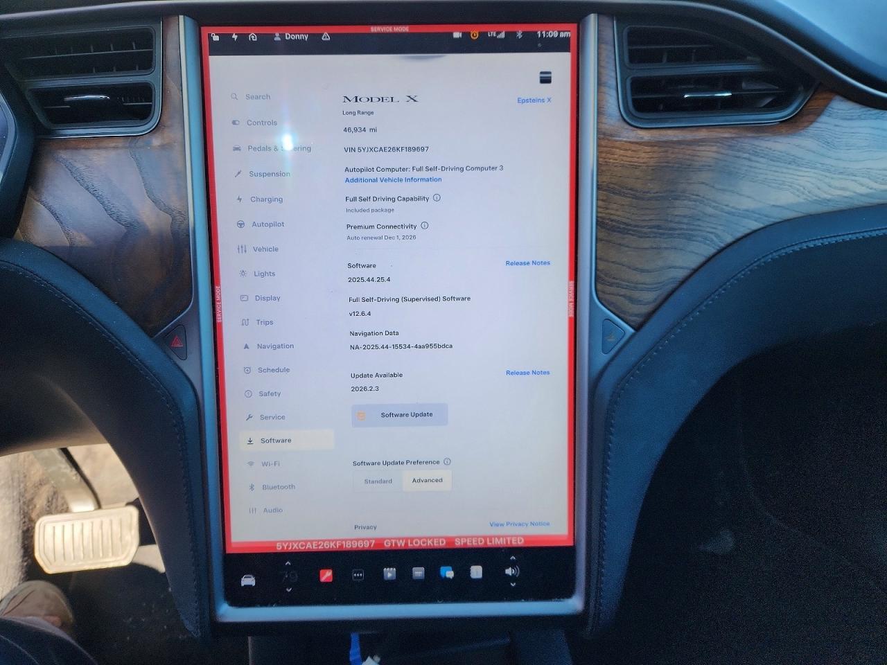 2019 TESLA MODEL X