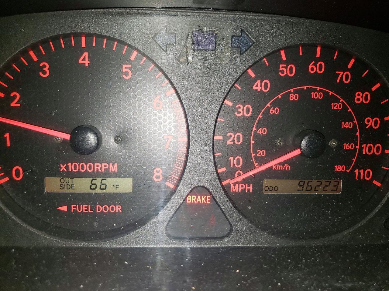 2001 TOYOTA COROLLA