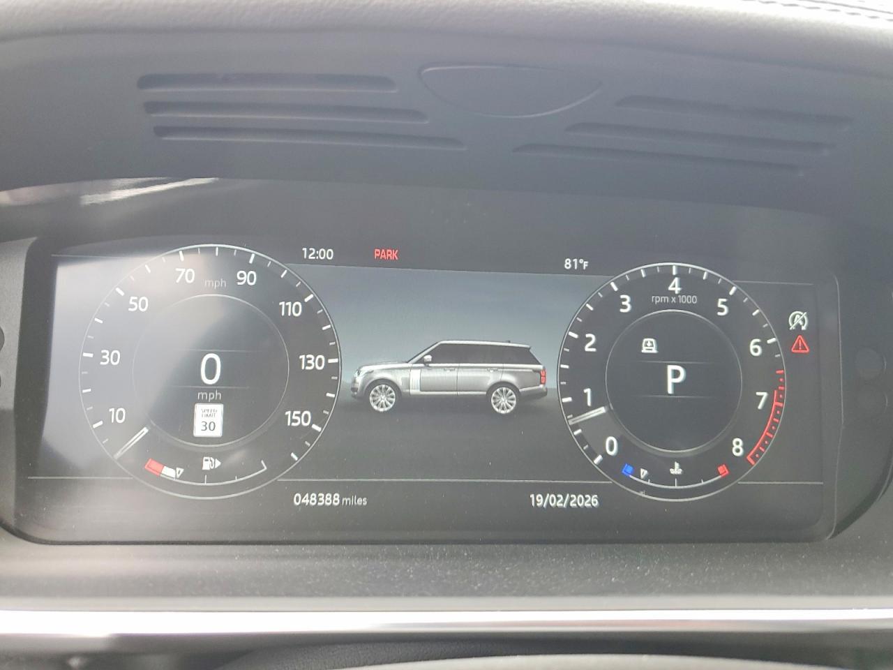 2020 LAND ROVER RANGE ROVER