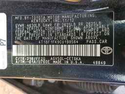 2012 TOYOTA CAMRY